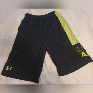 Under Armour Boys Black Shorts